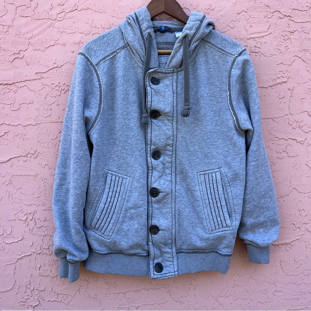 H&M Divided Gray Jacket Hood Size Small
